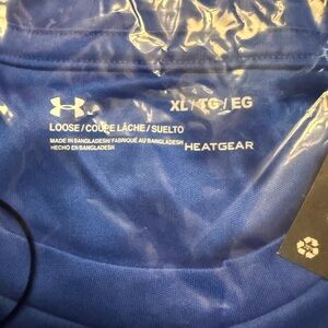 Under Armour Blue HeatGear DryFit Shirt XL